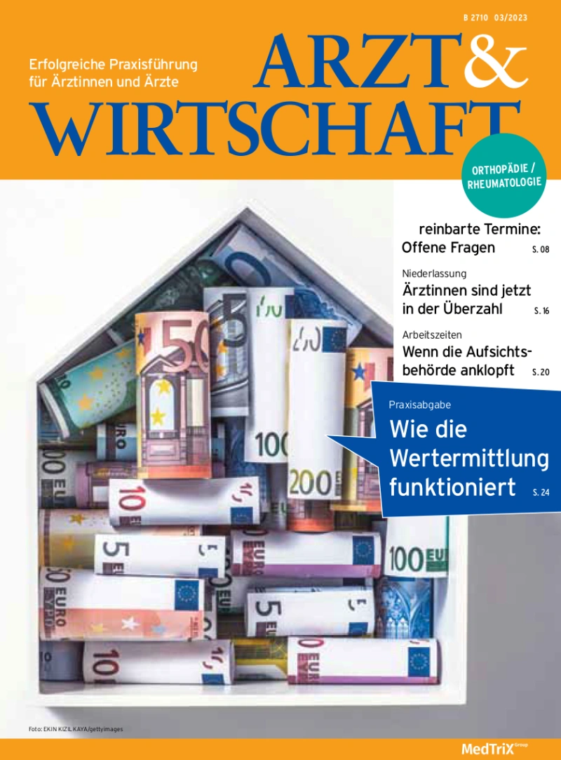 ARZT & WIRTSCHAFT Orthopädie/Rheumatologie Magazin Studentenabo