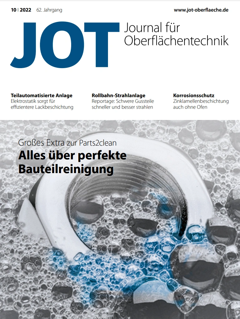 JOT Journal für Oberflächentechnik Studentenabo