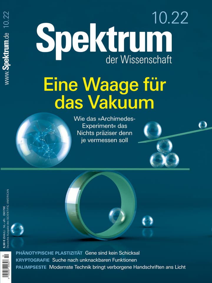 Spektrum der Wissenschaft Abo