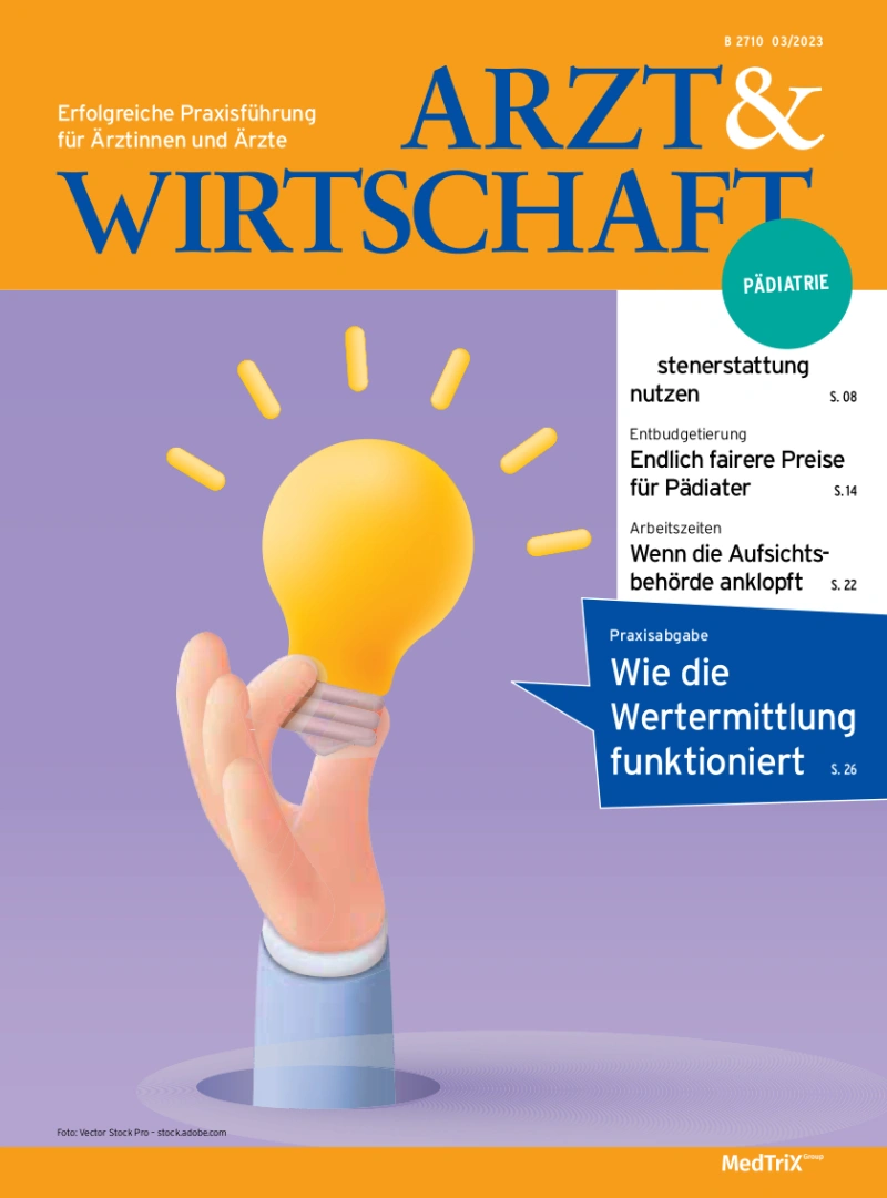 ARZT & WIRTSCHAFT Pädiatrie Zeitschrift Studentenabo