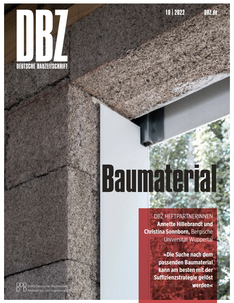 DBZ Deutsche Bauzeitschrift Studentenabo