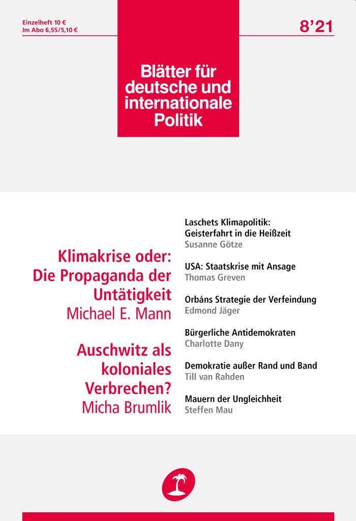 Blätter für deutsche & internationale Politik Studentenabo