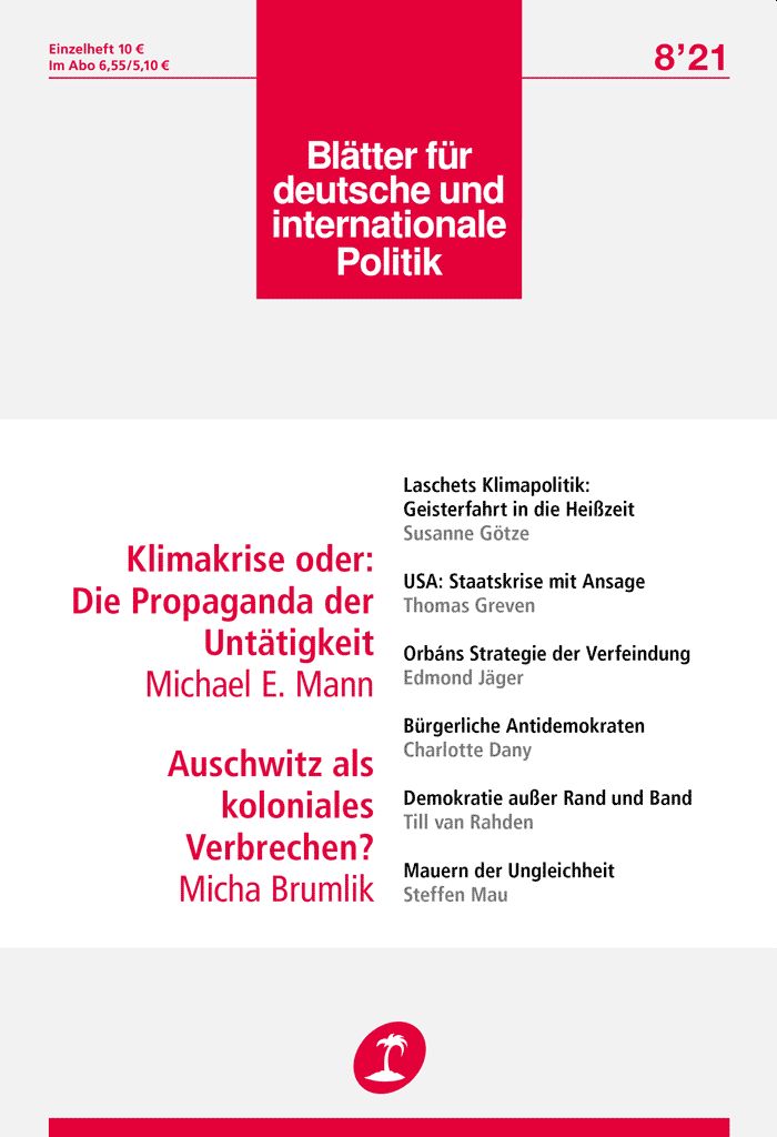 Blätter für deutsche & internationale Politik Studentenabo Blätter für deutsche & internationale Politik Studentenabo
