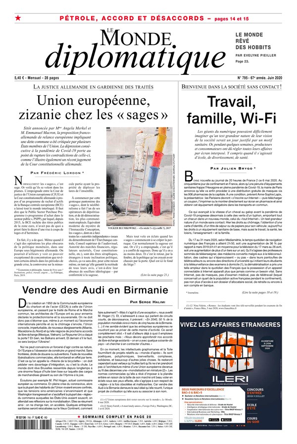 Le Monde Diplomatique (französische Ausgabe)