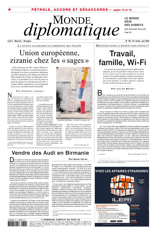 Le Monde Diplomatique (französische Ausgabe) Le Monde Diplomatique (französische Ausgabe)