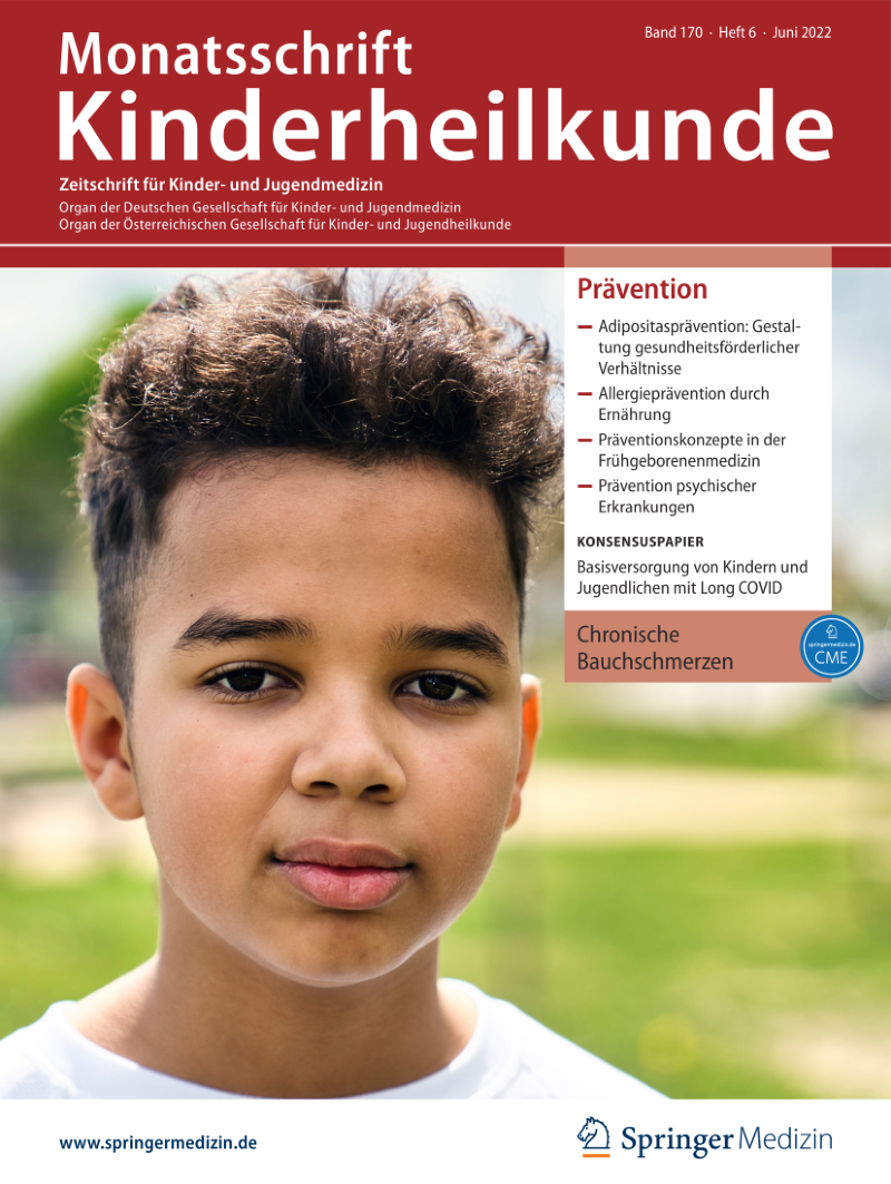 Monatsschrift Kinderheilkunde Studentenabo