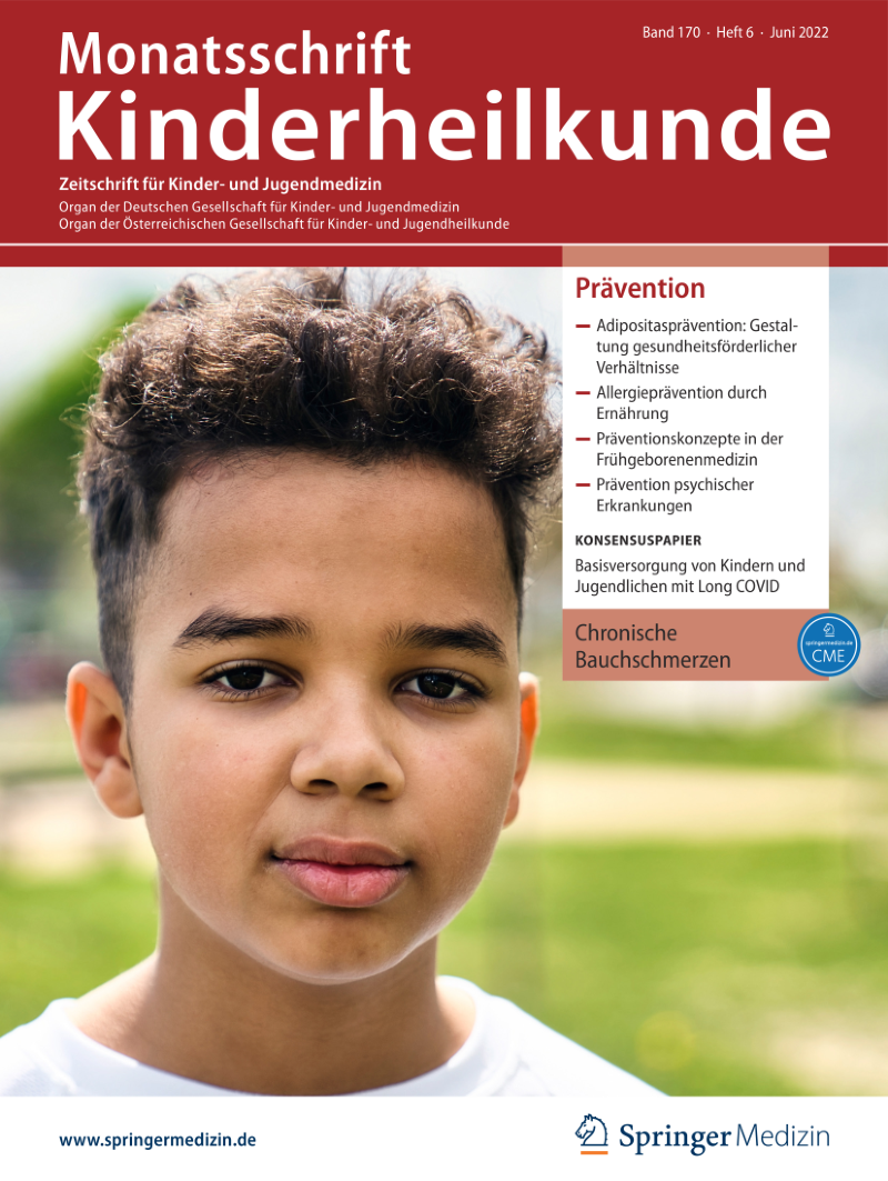 Monatsschrift KinderheilkundeStudentenabo Monatsschrift Kinderheilkunde Studentenabo