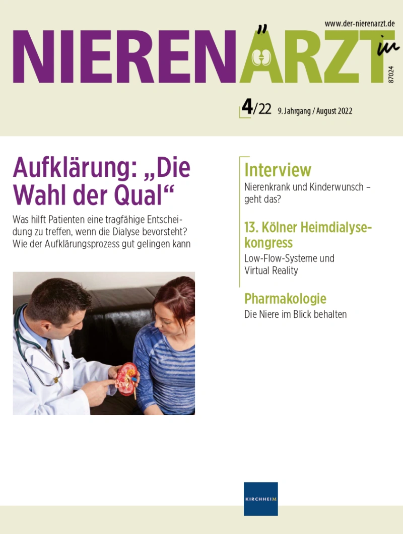 Der Nierenarzt/Die Nierenärztin Zeitschrift Studentenabo