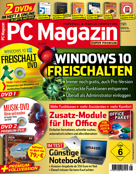PC Magazin mit 2DVDs Studentenabo