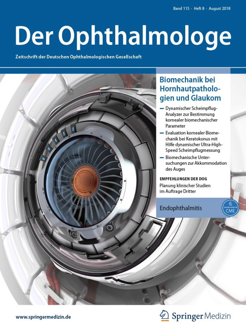 Der Ophthalmologe Der Ophthalmologe