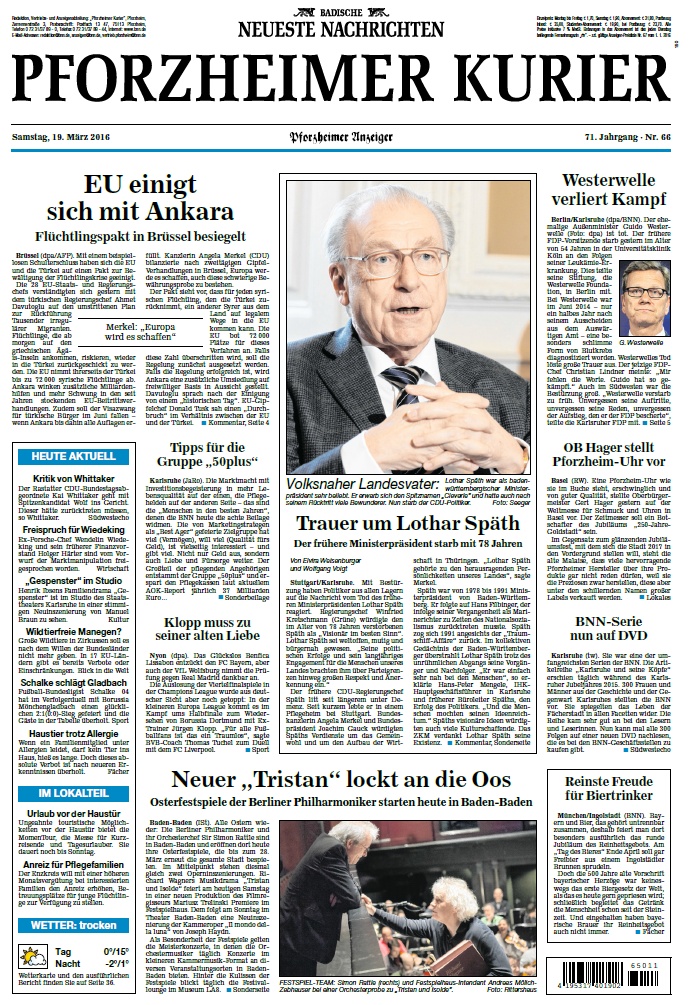 Pforzheimer Kurier Pforzheimer Kurier