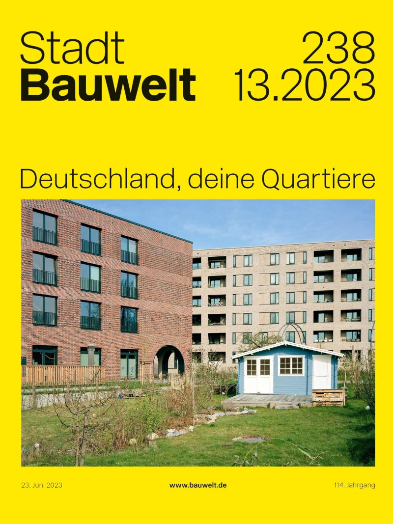 StadtBauwelt Zeitschrift Studentenabo