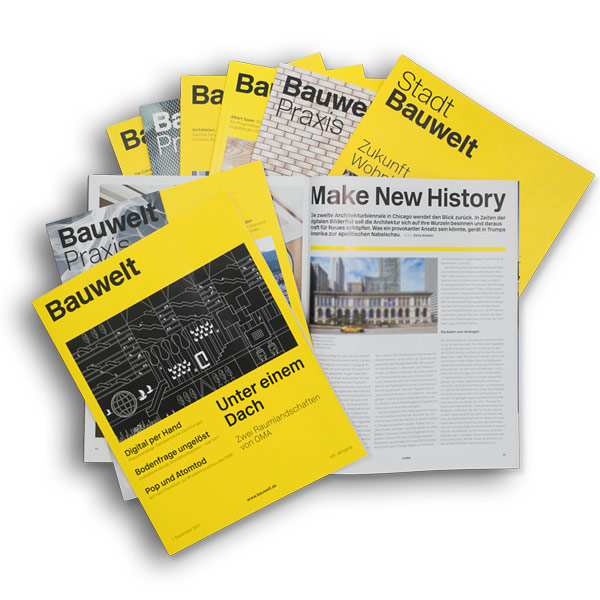 Bauwelt Abo Bauwelt Abo