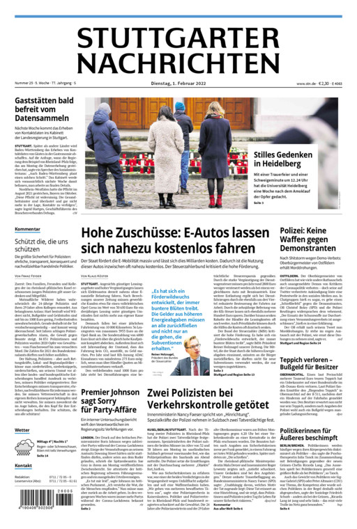 Stuttgarter Nachrichten Abo