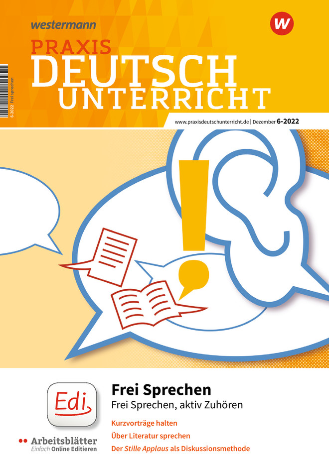 Praxis Deutschunterricht Studentenabo Praxis Deutschunterricht Studentenabo