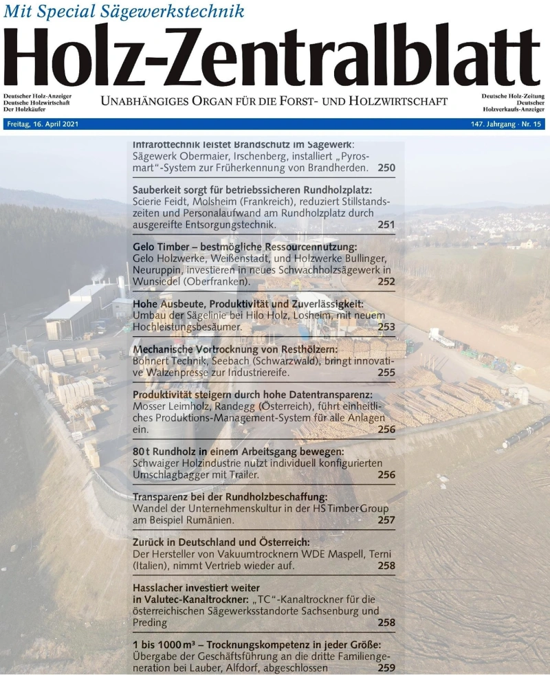 Holz-Zentralblatt Studentenabo